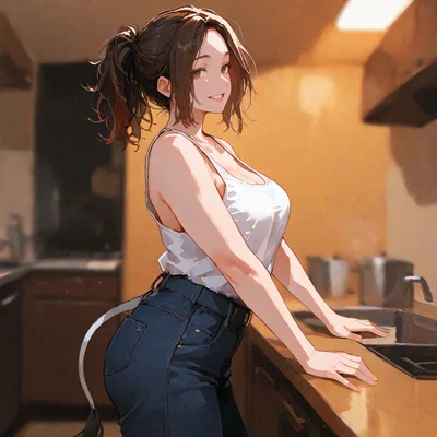 Your Stepmother's Cowgirl Friend — Walking Into An Unlocked Bathroom To Find Her In An Embarrassing Position