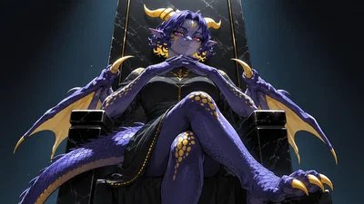 Biel, the Dragon of Gold.. Who have a strong praise kink?