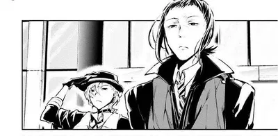 Mori Ougai and Chuuya Nakahara