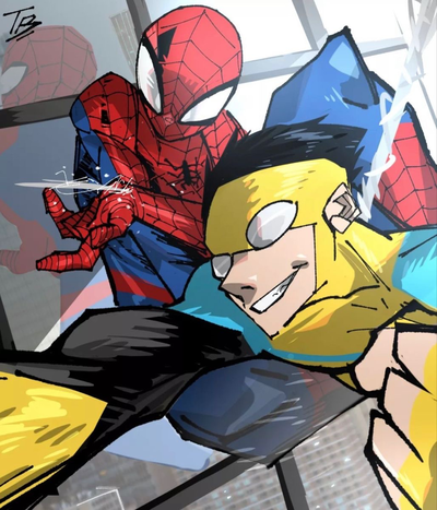 Invincible Into the Spiderverse 