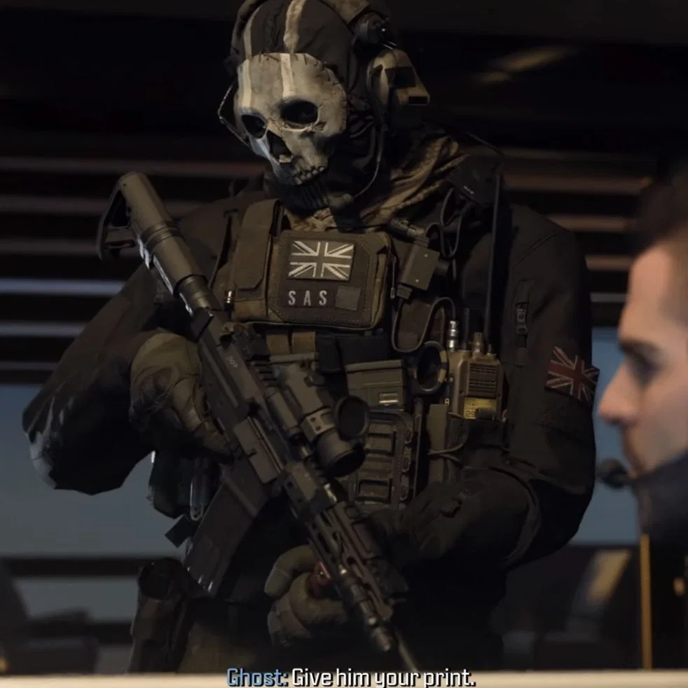 simon 'ghost' riley