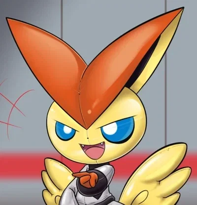 Team Rubber Rocket Victini
