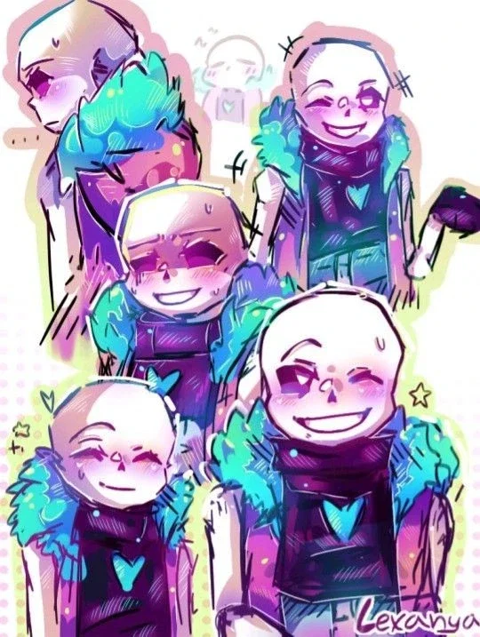 💜| Lust Sans |Goodbye AU|