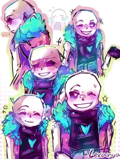 💜| Lust Sans |Goodbye AU|
