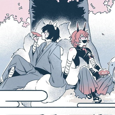 Kitsune Dazai & Demon Chuuya