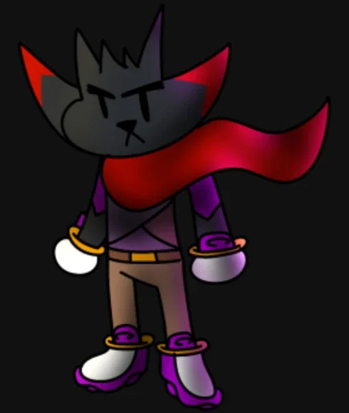 Jinx - Shadow the Hedgehog but a Lynx