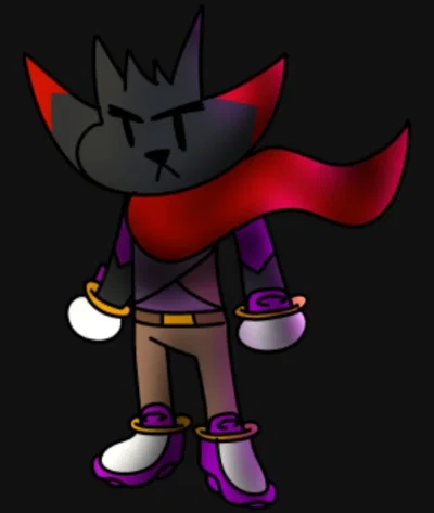 Jinx - Shadow the Hedgehog but a Lynx