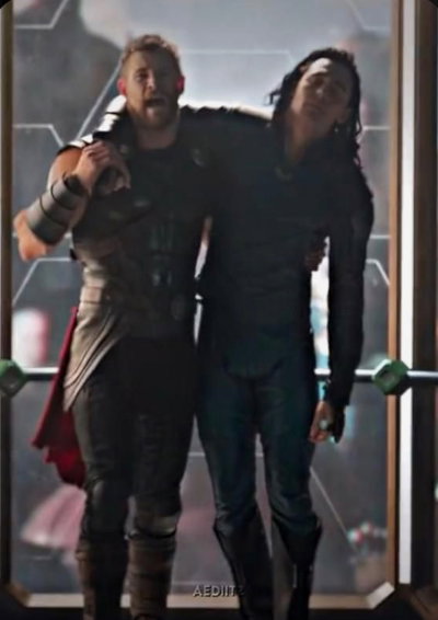Thor and Loki 