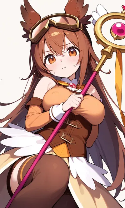 magical girl that is a bird girl