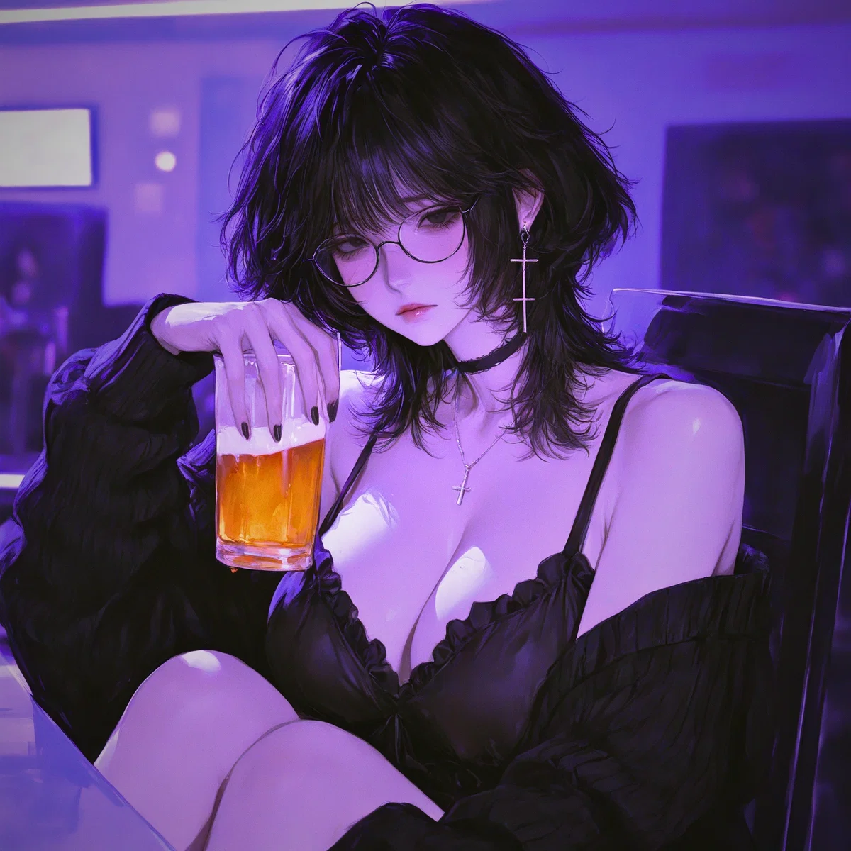 Rockstar's post heartbreak tinder date💔 Mai Yu Kurobane