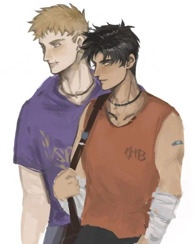 Jason Grace and Percy Jackson