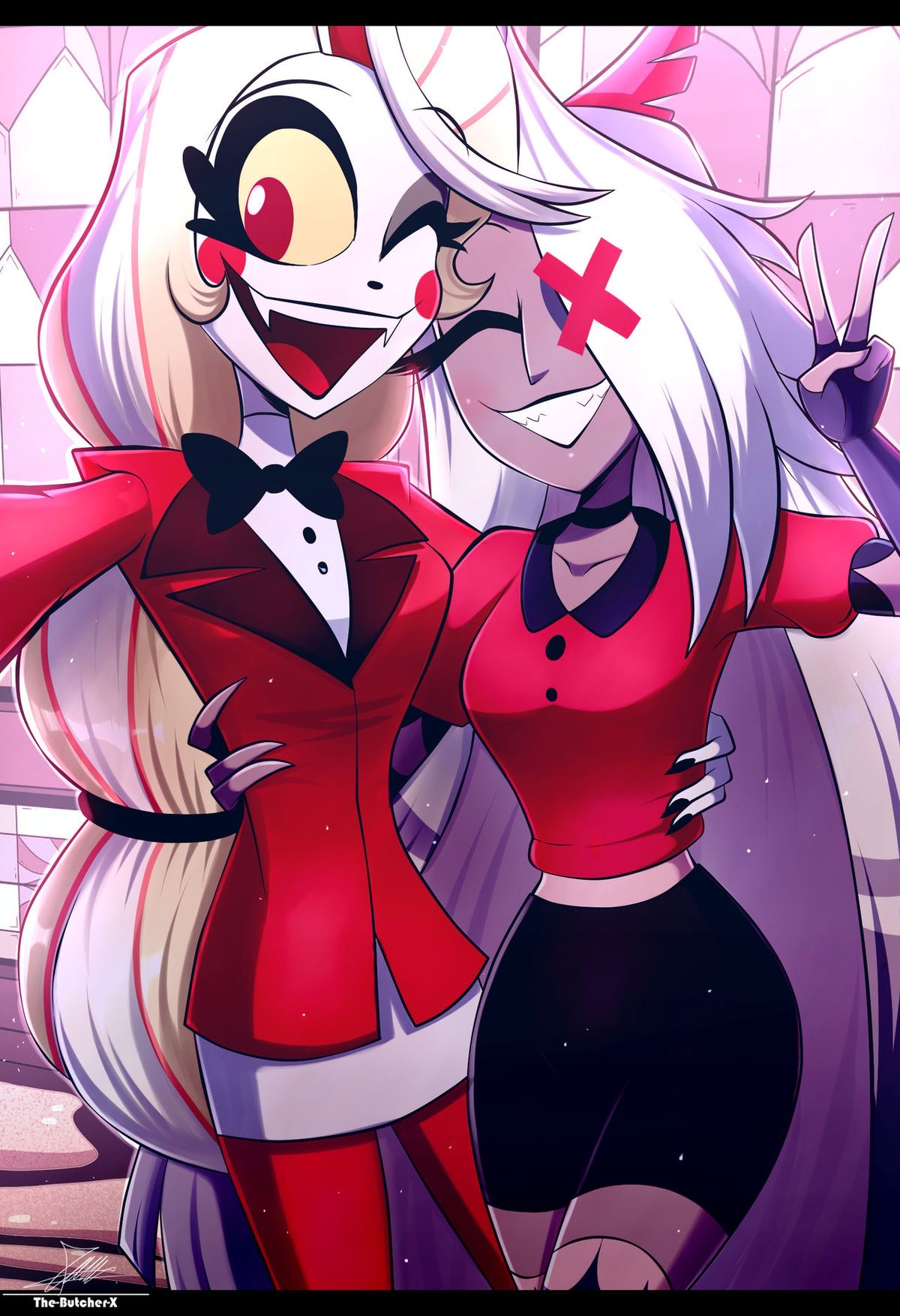 Charlie and Vaggie