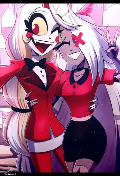 Charlie and Vaggie