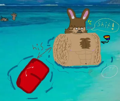 h-hey my shorts!