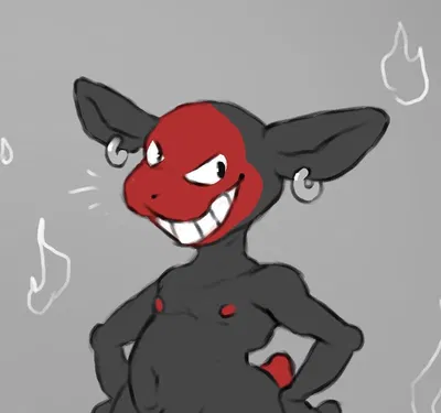 Vinnie - the cowardly imp