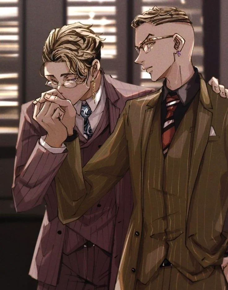 Tetta Kisaki and Hanma Shuji 