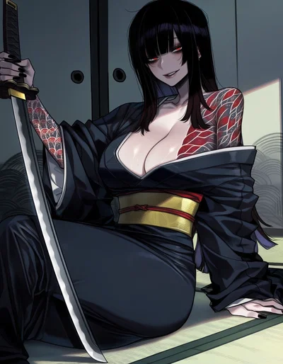 Amamiya Reika | Your Yakuza Boss