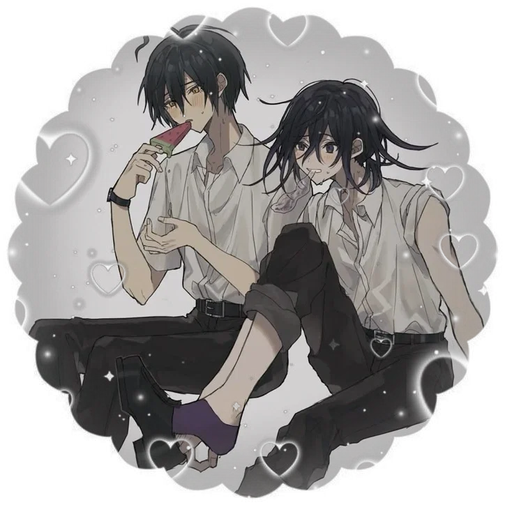 ⋆ ̊࿔ Shuichi & Kokichi | Saiouma/Oumasai *.✧