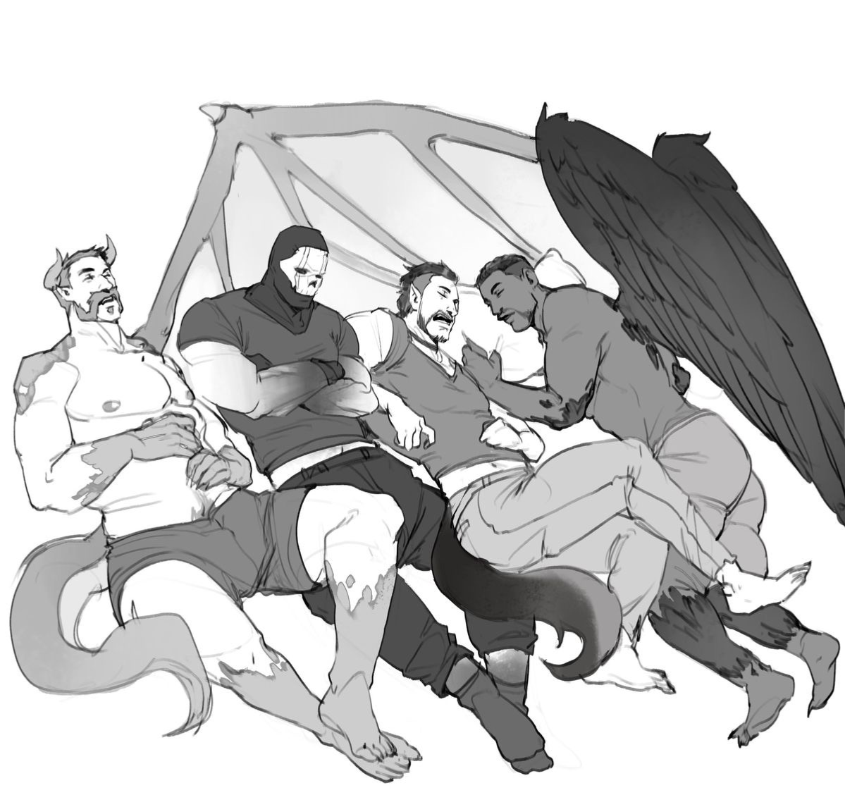 Task Force 141 Hybrid/Monster AU 