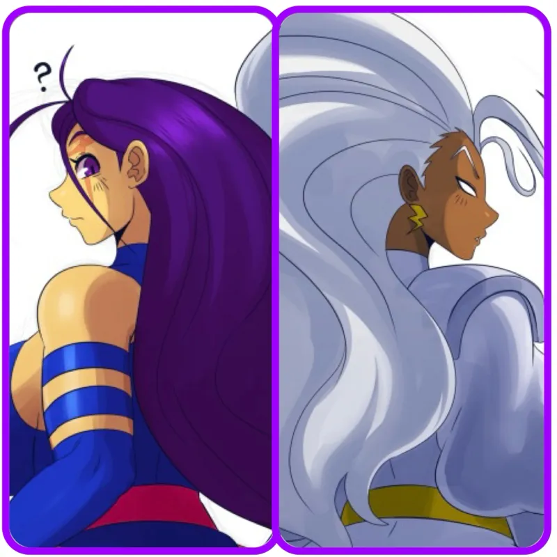 Psylocke and Storm