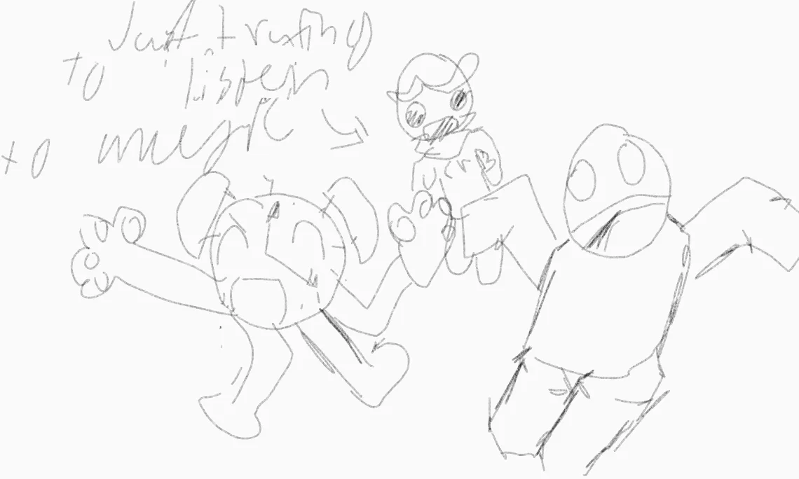 Fanart for Me,@0AmikoFox0 and @Bluududmuahahah