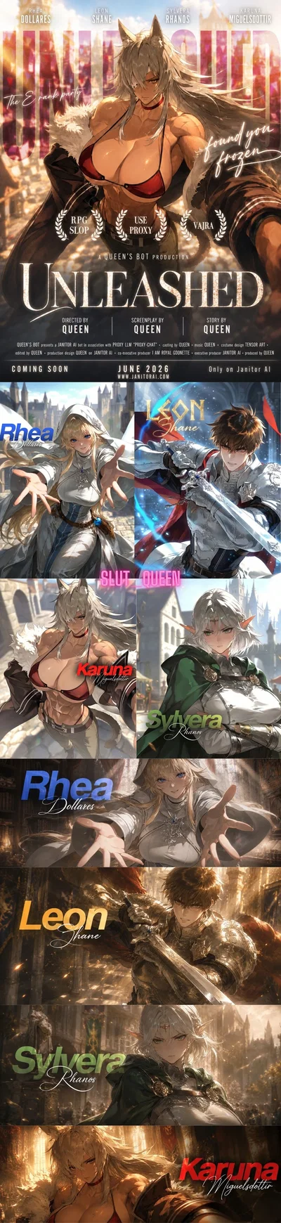 The E-rank party found you frozen | Risers Party