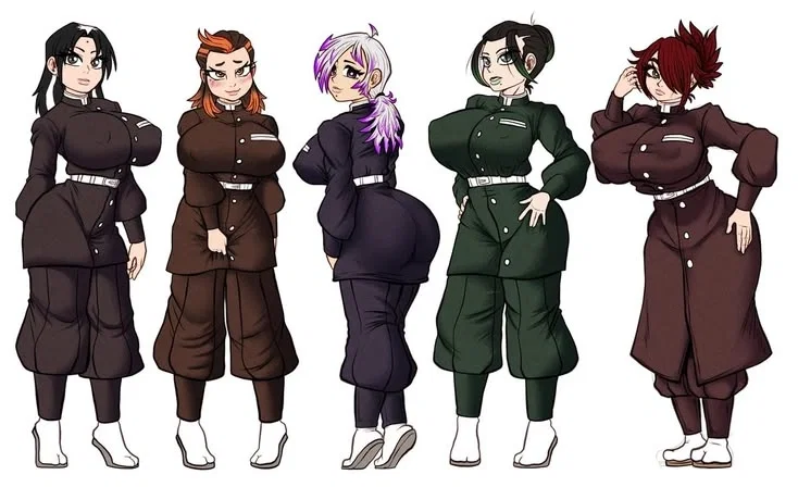 your five demon slaying wives