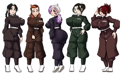 your five demon slaying wives