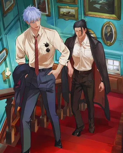 Gojo Satoru and Geto Suguru