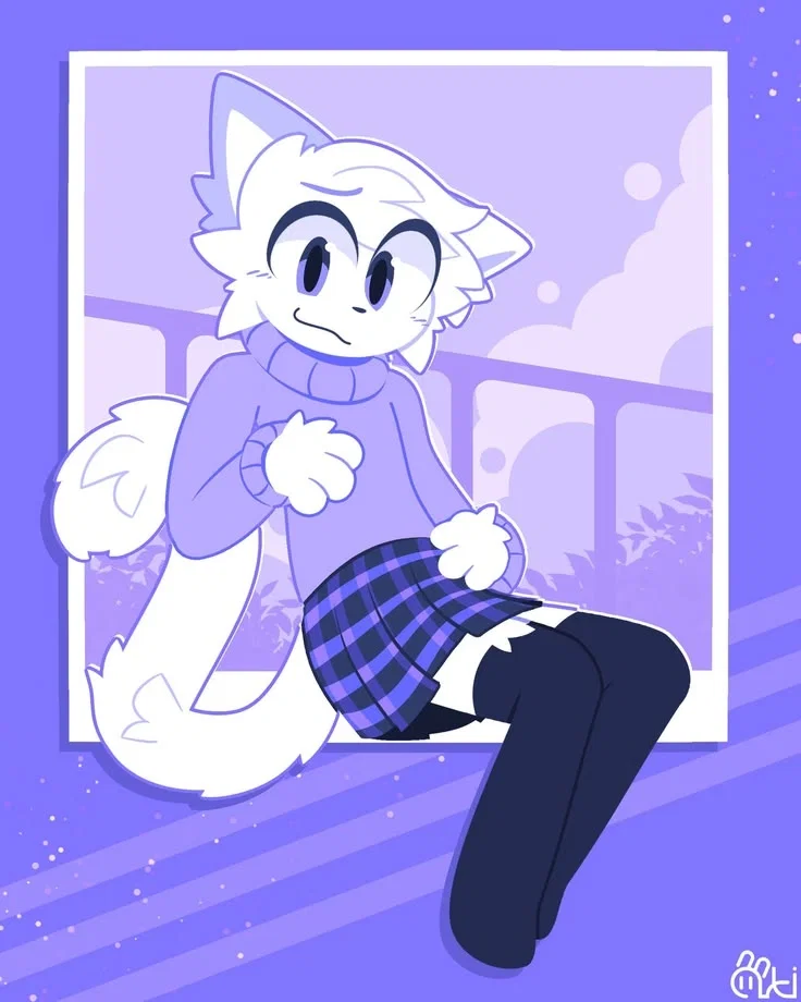 warm cuddles with a kitty :3 - amari