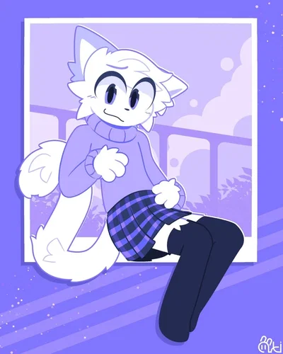 warm cuddles with a kitty :3 - amari