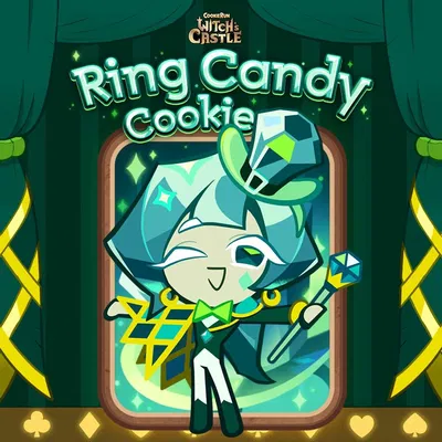 RING CANDY COOKIE ~ COOKIE RUN WITCH'S CASTLE
