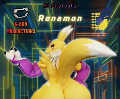 .•°👾 Renamon | Loyal Digimon Partner 👾°•.
