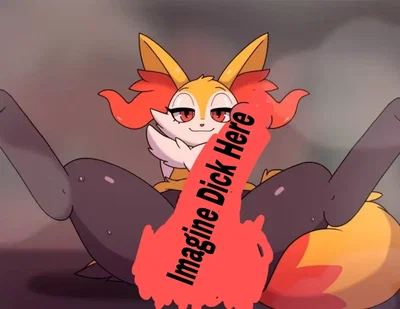 Male Braixen in heat