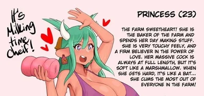 Princess: Your Handful of a Hucow