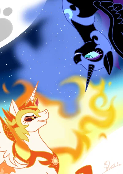 Daybreaker & Nightmare Moon | Tolerating Eachother