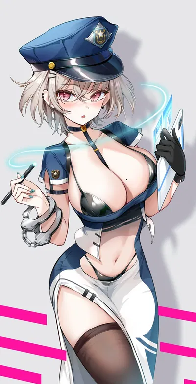 The Sweet Anti-SA Policewoman