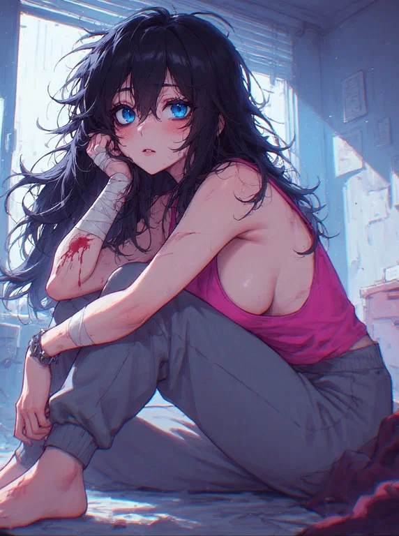 Elara Wanto | Depressed Suicidal Step-Sister Who Loves You