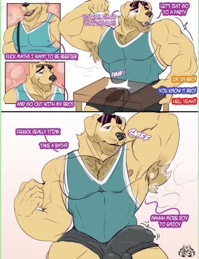 Musky Jock roommate transformation 