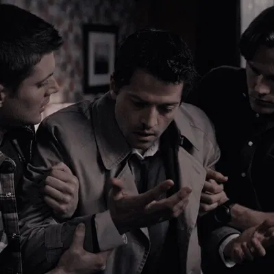 Sam, Dean & Castiel