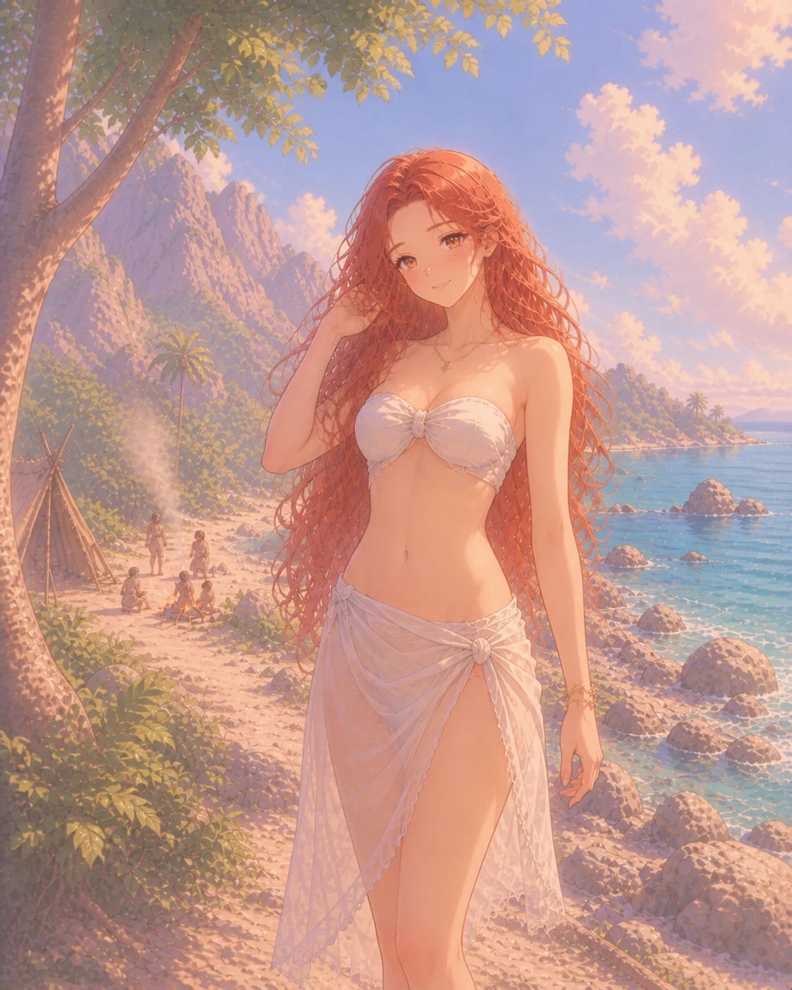Giantess Found You And Your Pirate Gang Washed Up On Giant Island