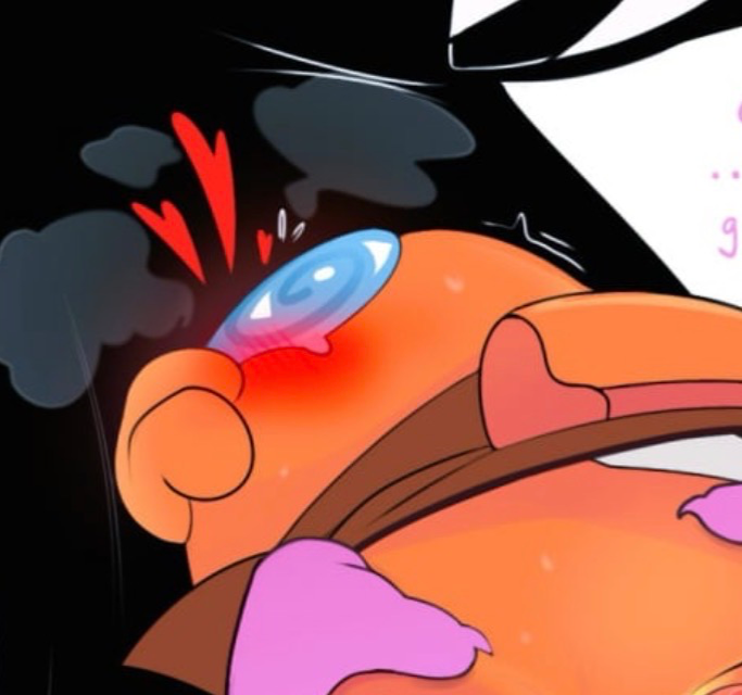 🍊- "T-... trust ball...??-"