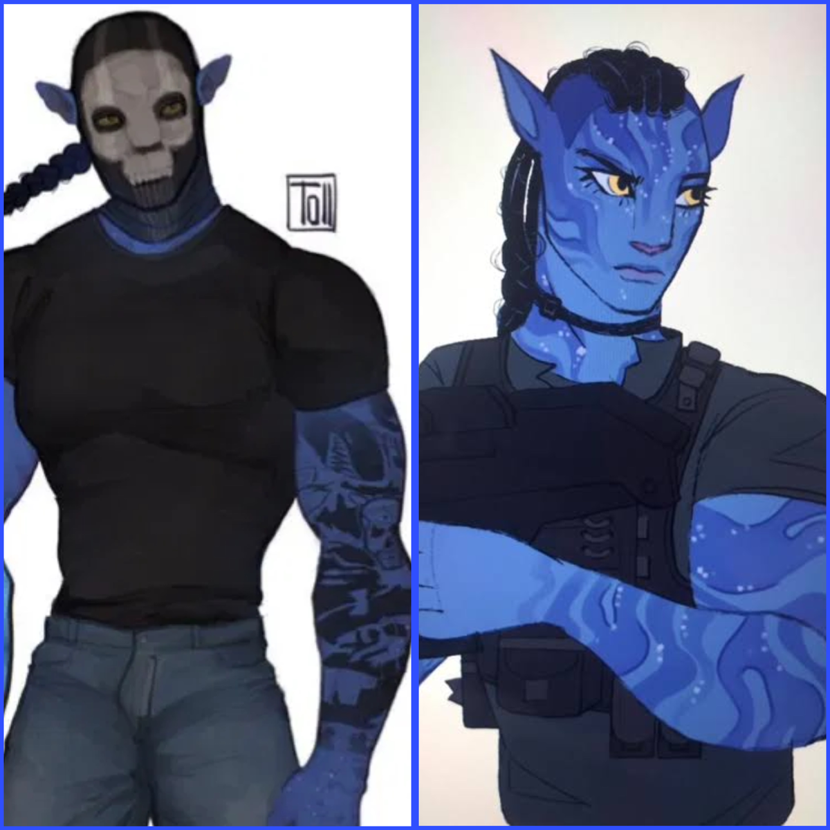 Simon “Ghost” Riley & Johnny “Soap” MacTavish