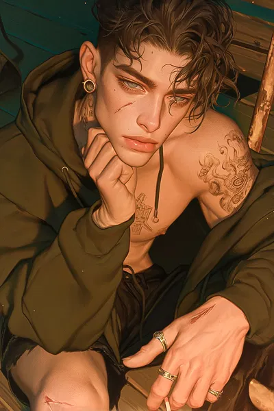 Davin ✦ Out on parole