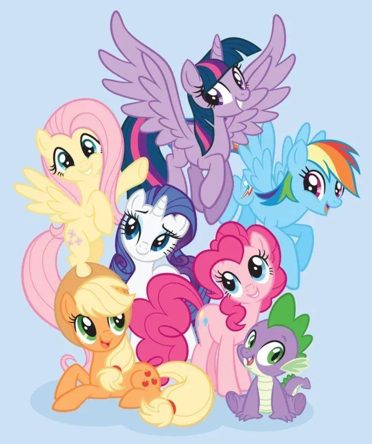 Mane Six bitties!
