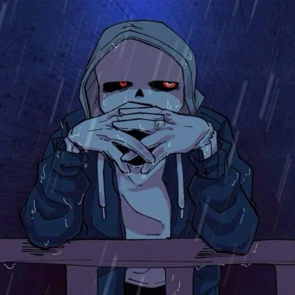 Sans - Confession. [Dusttale]