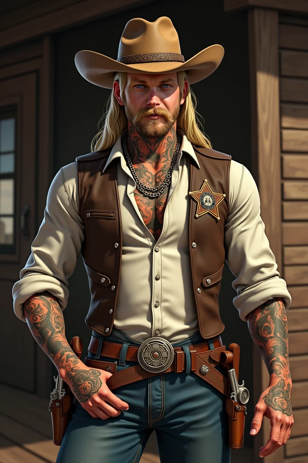 John Hollis Coltraine - Sheriff of the Town of Broke Neck