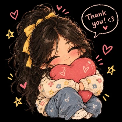 Thank you so much for a 1000 followers!!
