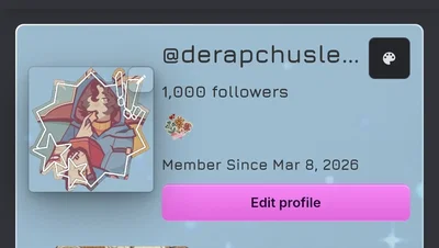 1000 followers???