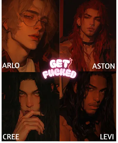 Arlo, Aston, Cree, & Levi  ♡⊹ ̊+GET FUCKED+ ̊⊹♡ 